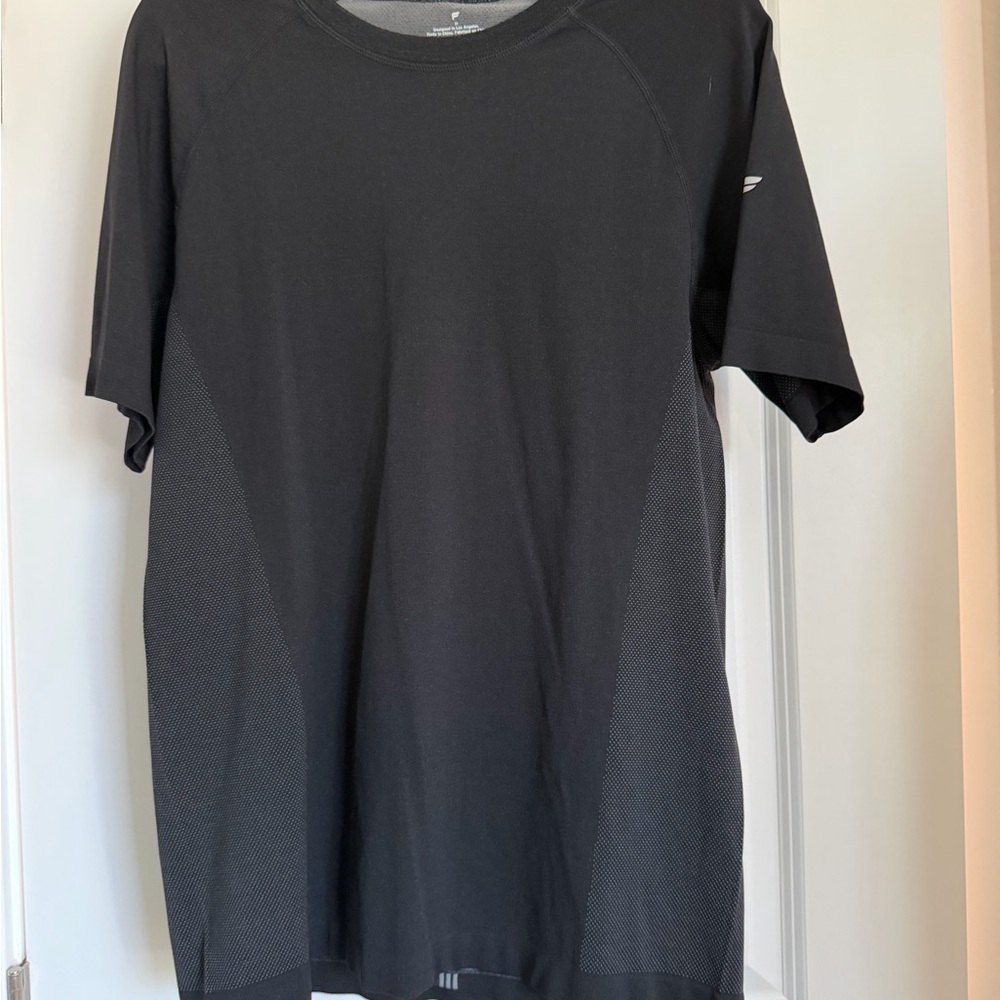 Fabletics Black Short Sleeve Men's Tee